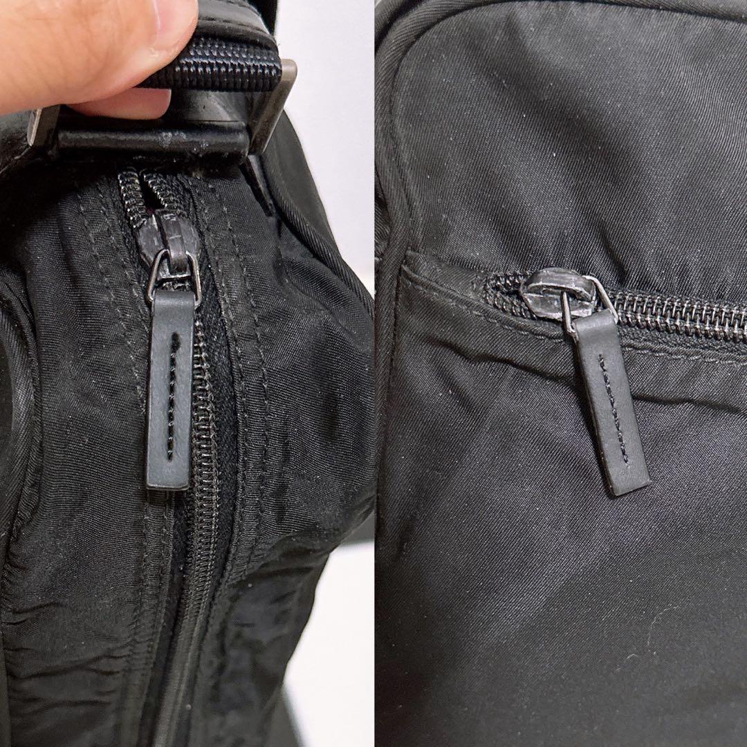 《美品》PRADA(プラダ)ショルダーバッグ ロゴプレート