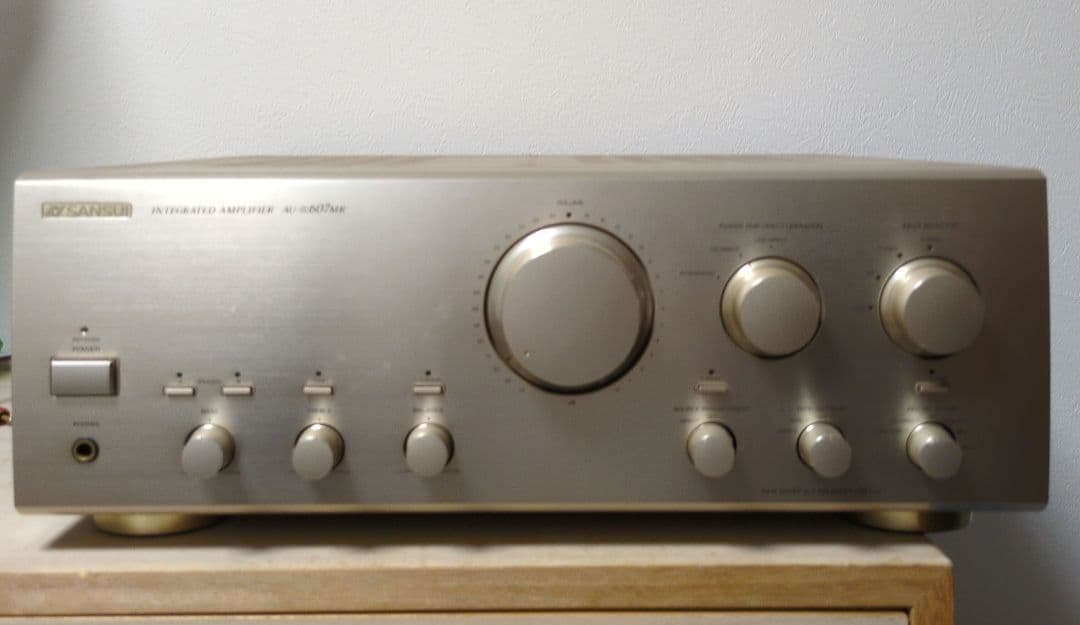 SANSUI サンスイAVアンプ AU-α607MR 使用には少々工夫が必要です SANSUI AU-α607の仕様 サンスイ