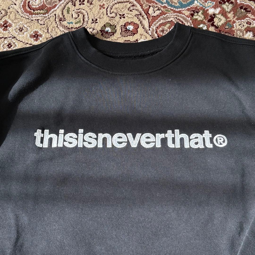 定番】thisisneverthat ロゴスウェット 韓国ストリート 裏起毛 - メルカリ
