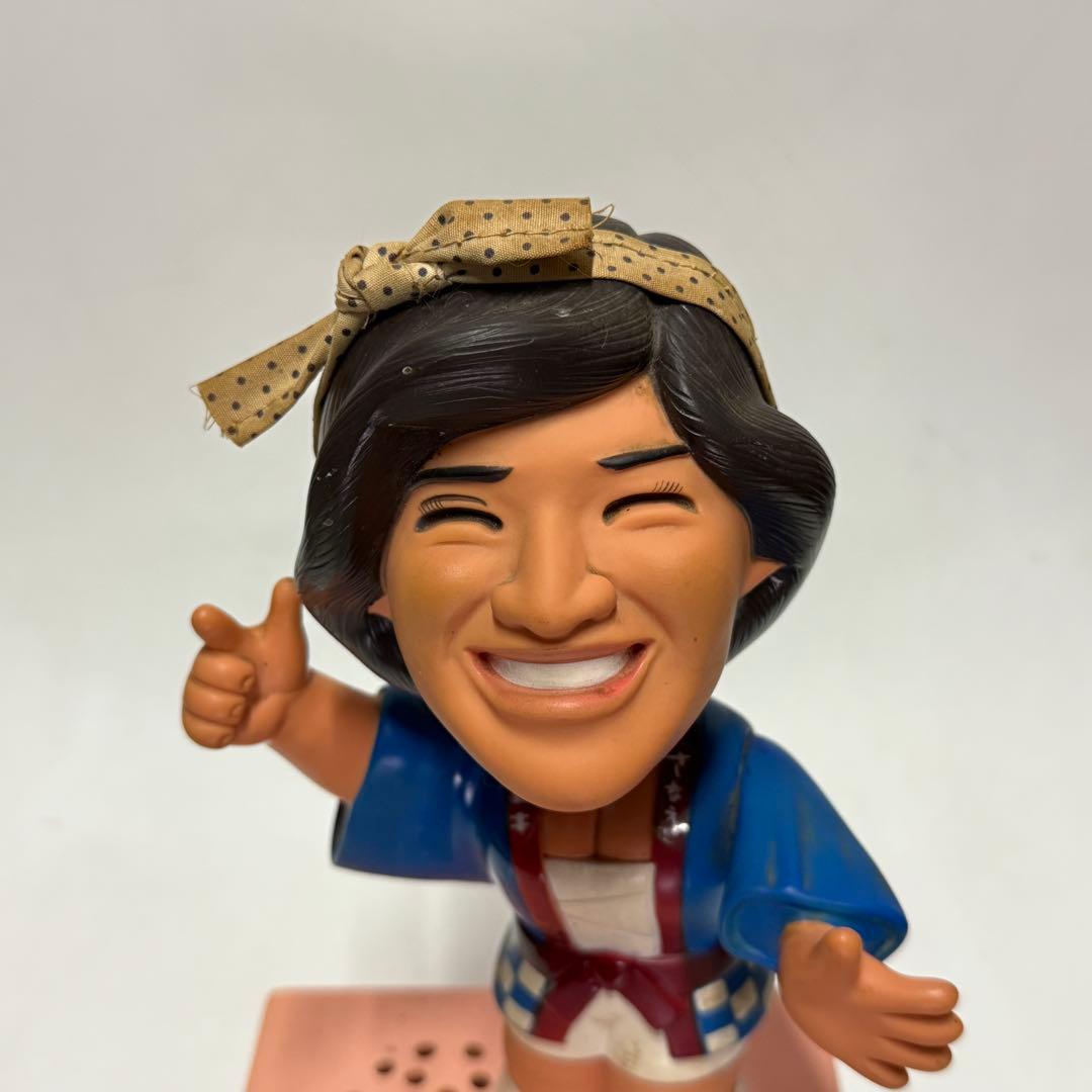 ヰセキ(イセキ)桜田淳子 首振り ソフビ人形 25.5トーキング 当時物