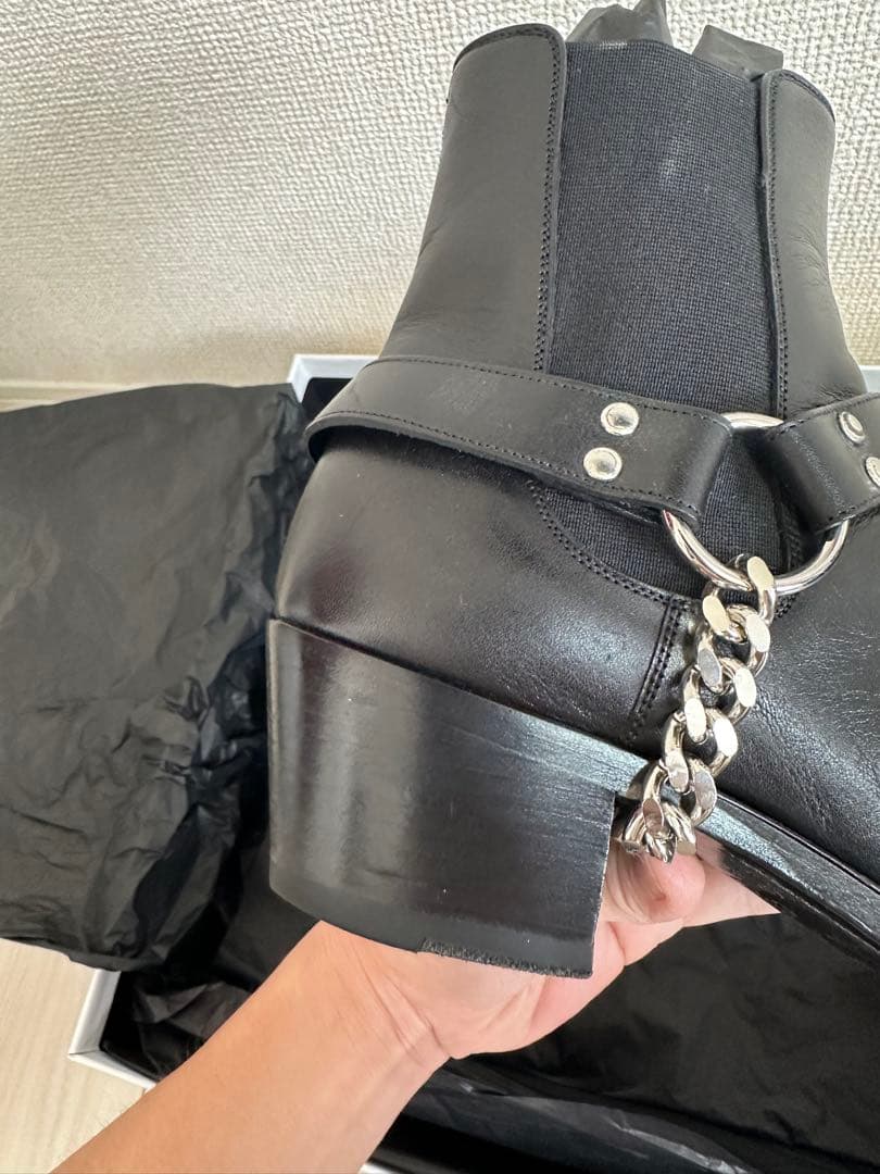 さしす様 専用！celine カマルグ バイカーチェルシーブーツ カーフ