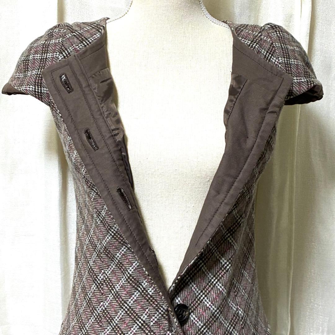 バーバリーブルーレーベル ミニワンピース ノバチェック 吉川ひなの