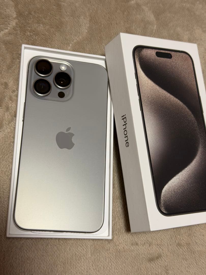 iPhone15 Pro Max（本体）256GB Apple iPhone 15 Pro Max, 256GB, Blue Titanium - Unlocked (Renewed