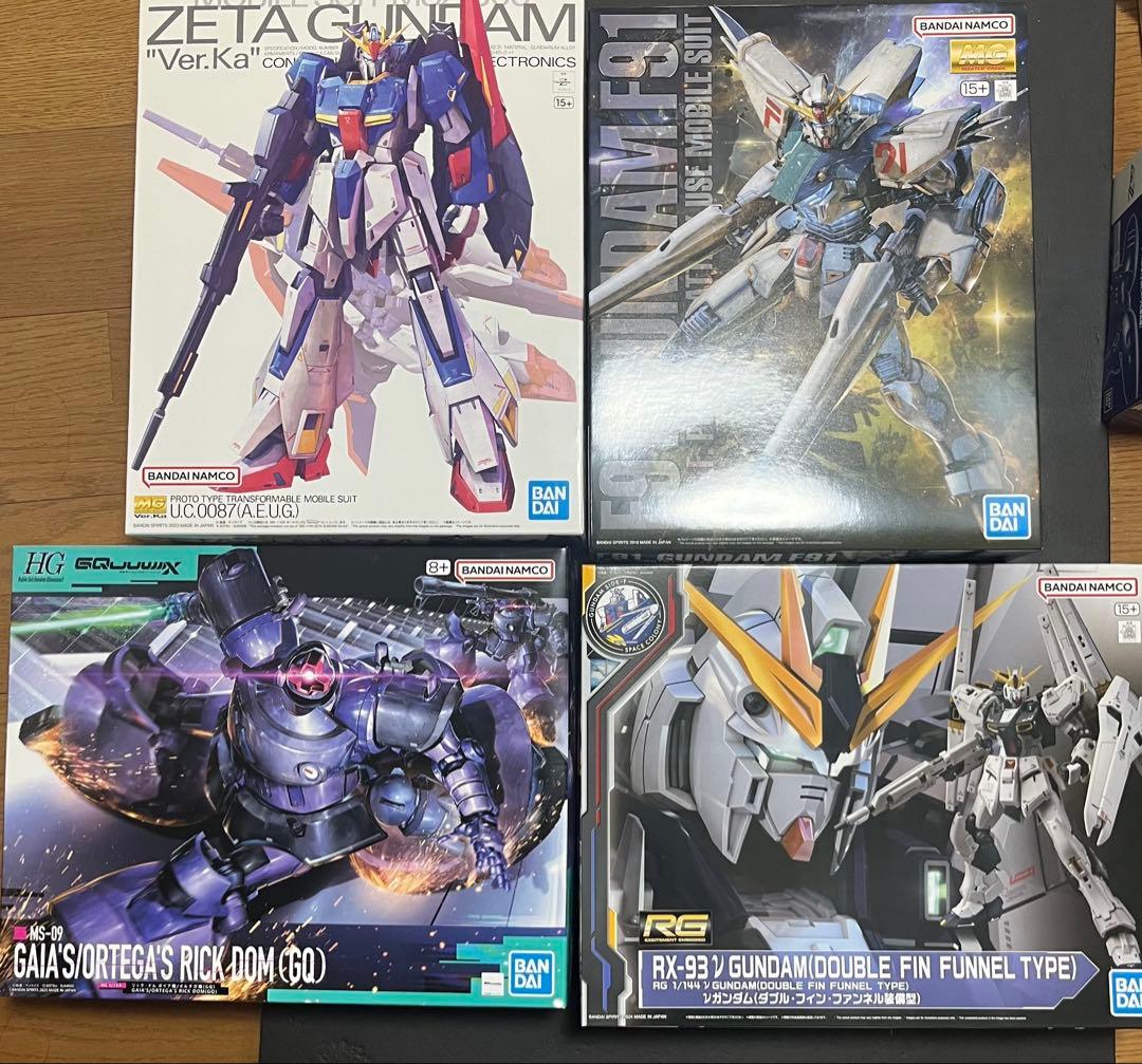 ガンプラ まとめ売り 4点セット MG RG HG - メルカリ