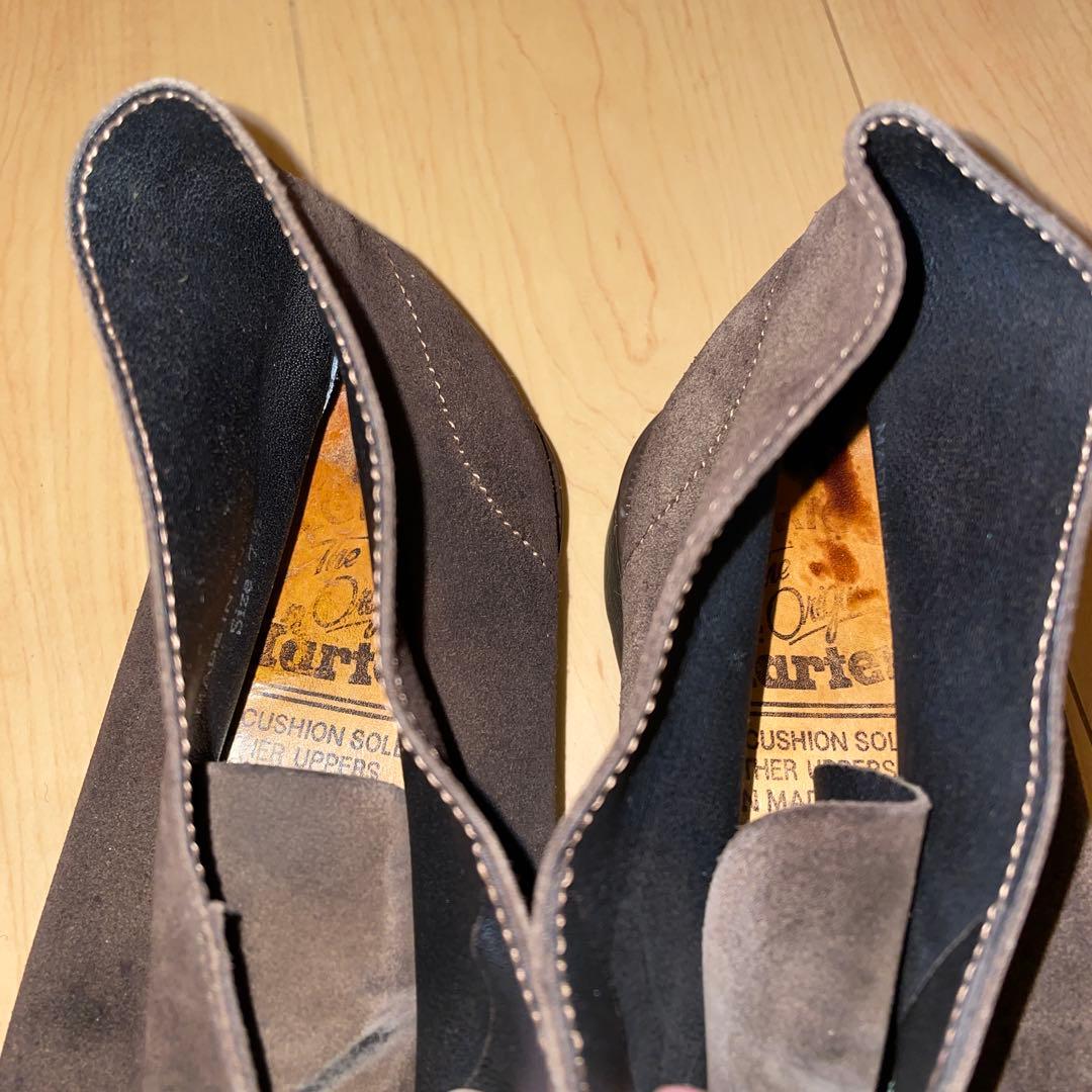 激レア80´s英国製【ドクターマーチン】スウェードレザーチャッカブーツ