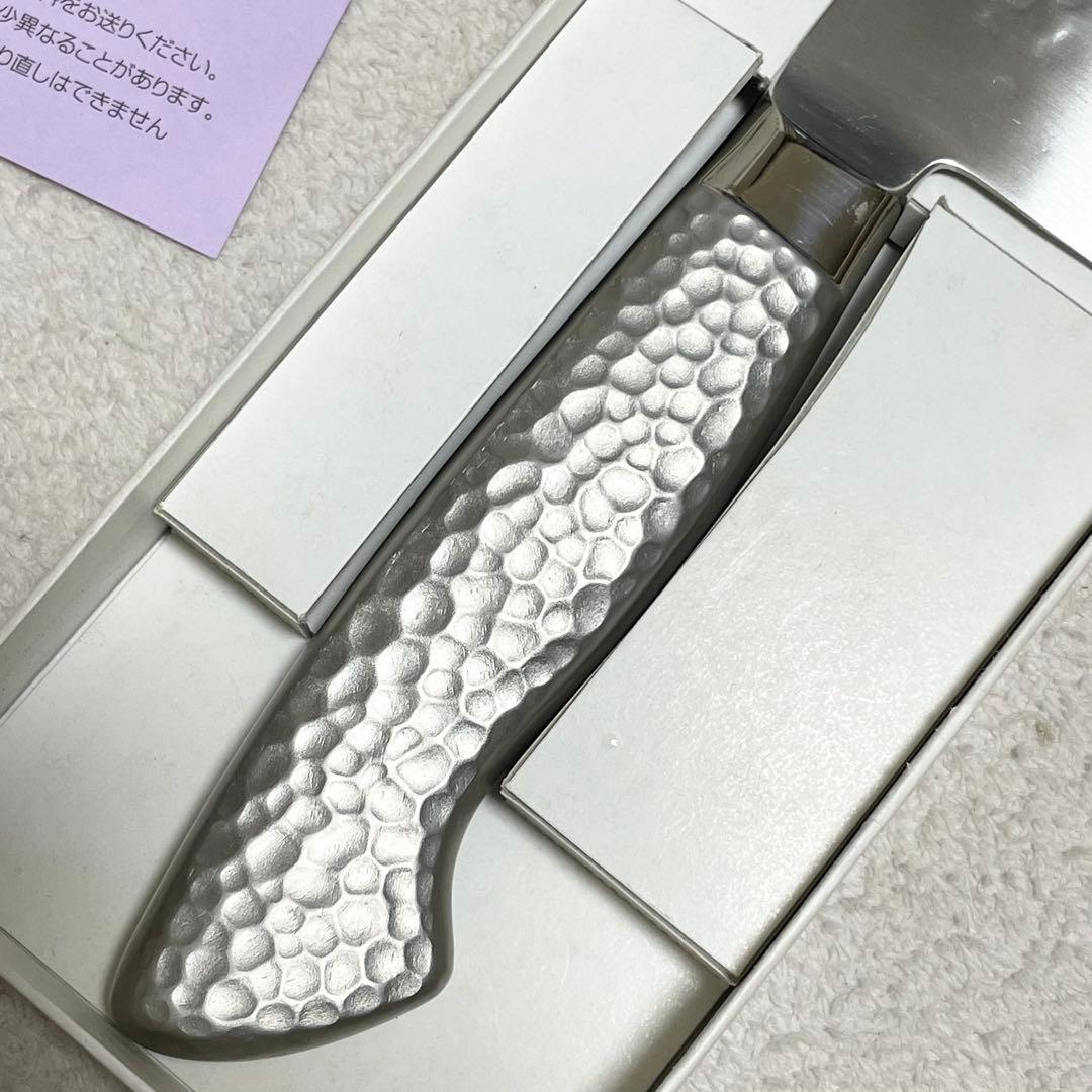 新品 刀舟技研 牛刀包丁 刀舟 鎚目モナカハンドル210㍉ 牛刀 (右利き用