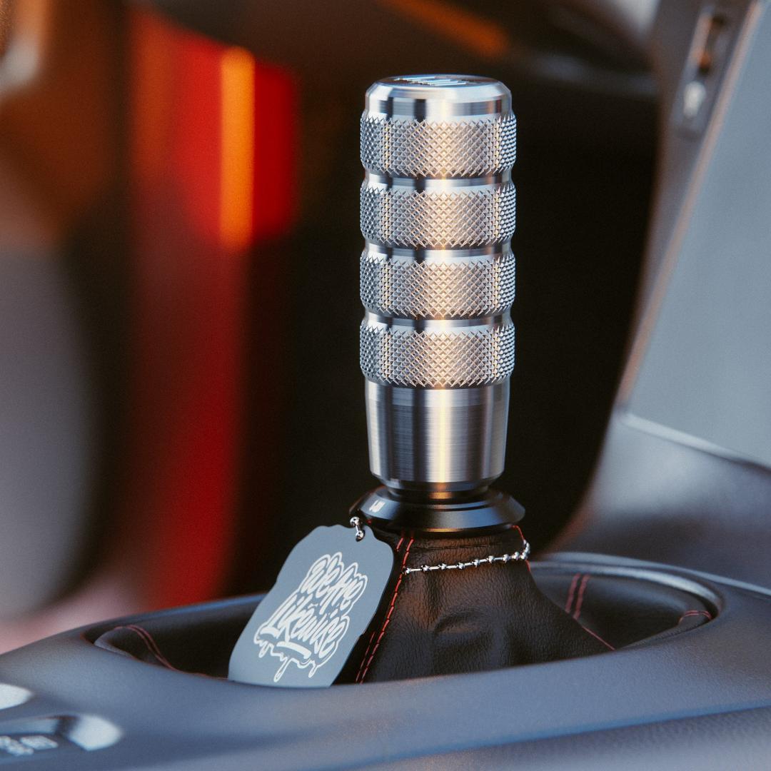 ライクワイズ シフトノブ デイトナ プロ シルバー 汎用 AT MT