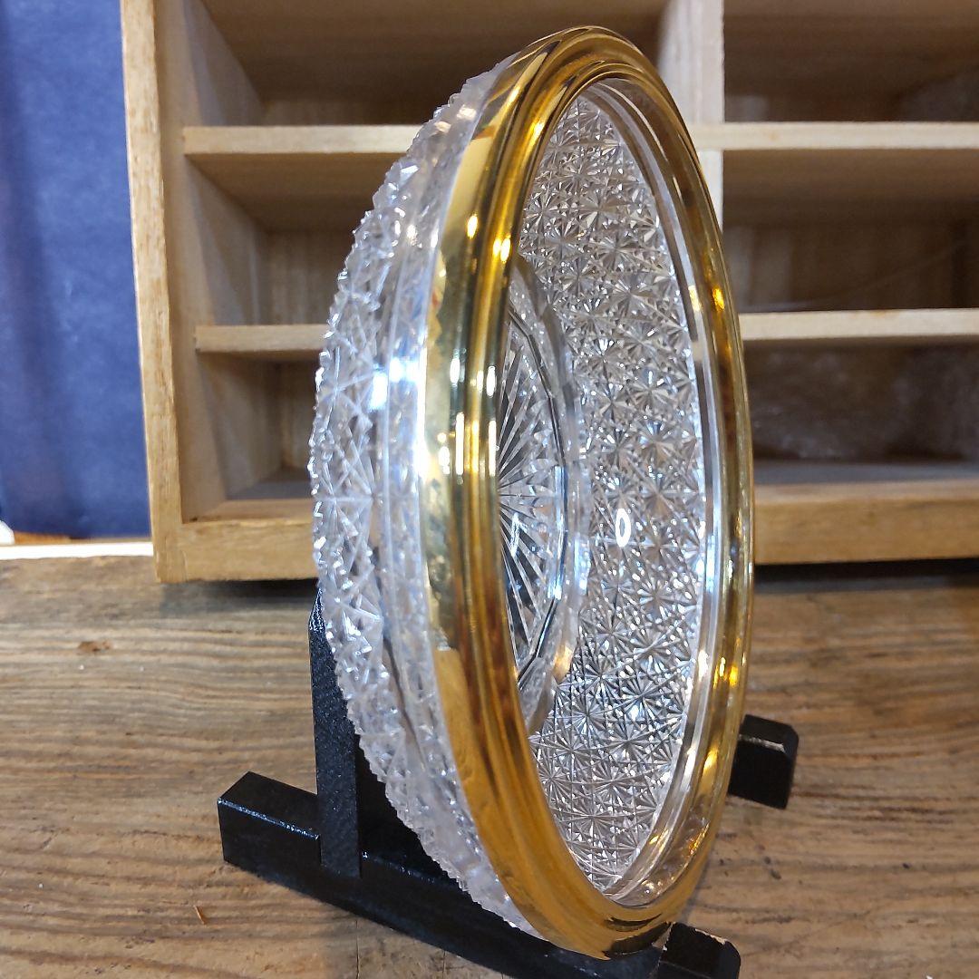 須田秀石④　茶懐石用　クリスタル　　五客セット（内、蓋が無い物2つ）