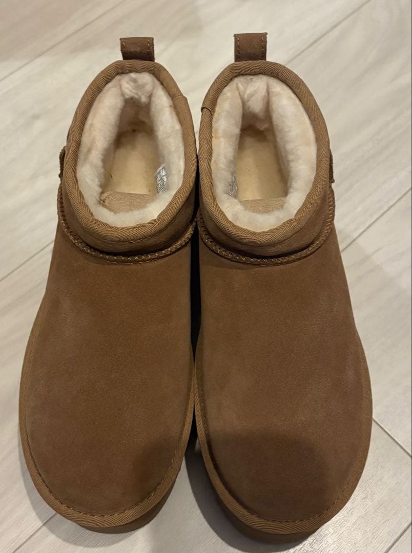 UGG クラシック ウルトラ ミニ プラットフォーム チェスナット アグ UGG クラシック ウルトラ ミニ ブーツ （チェスナット） -waja