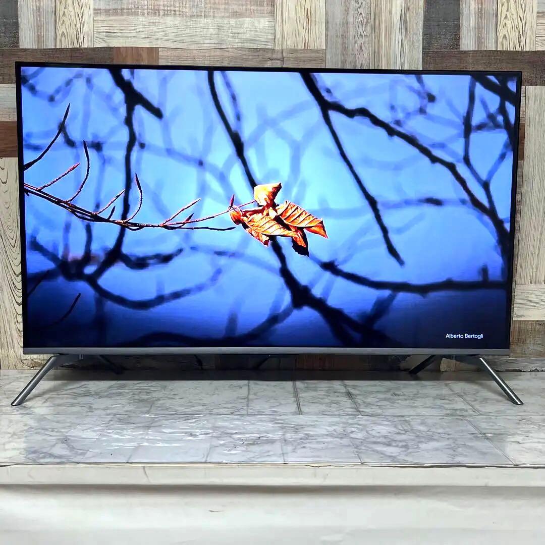 オコジョさん戦用❣️3年前購入ジョワイユ43V型フレームレス4Kチューナ