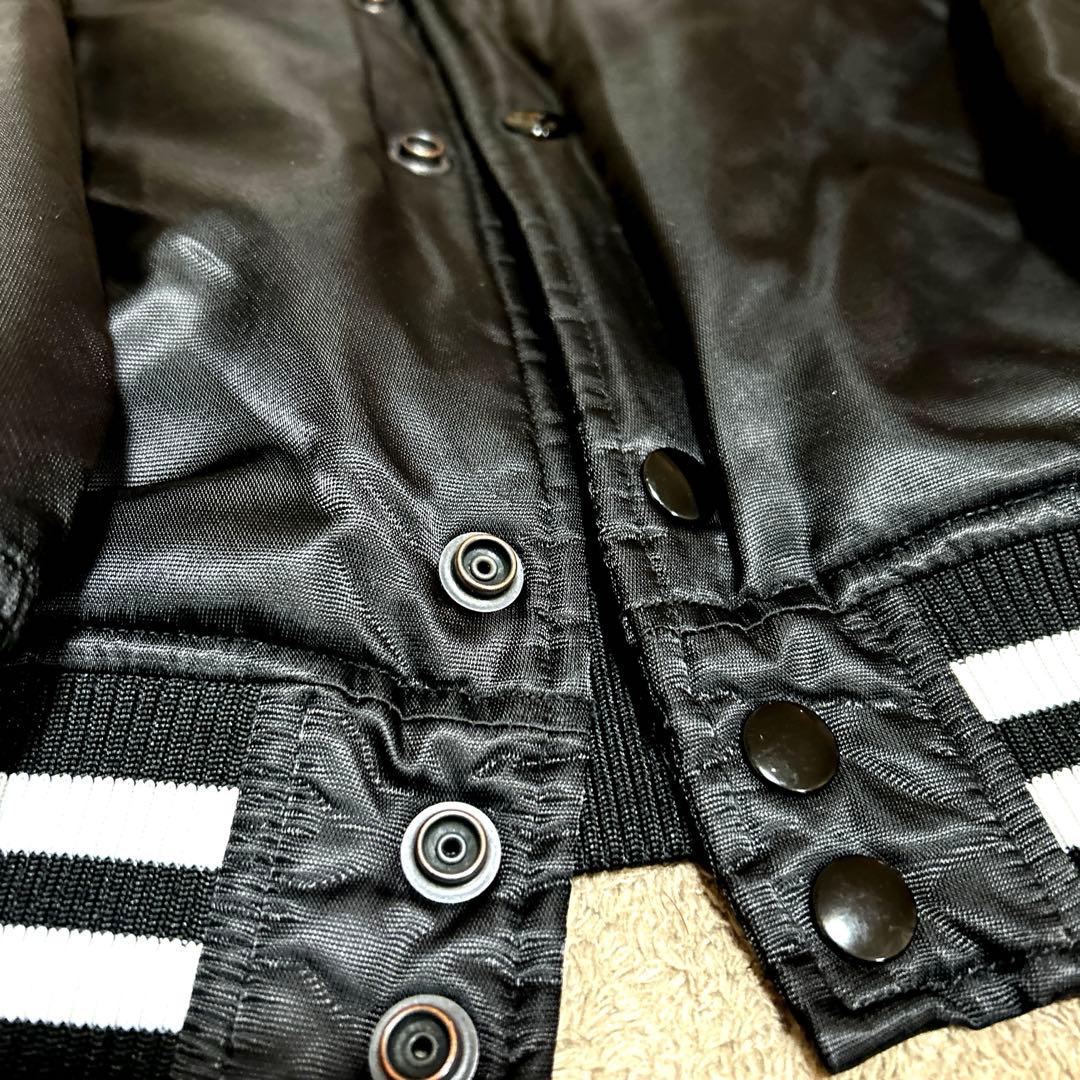 ☆NEW ERA ニューエラスタジャン BLACK N刺繍