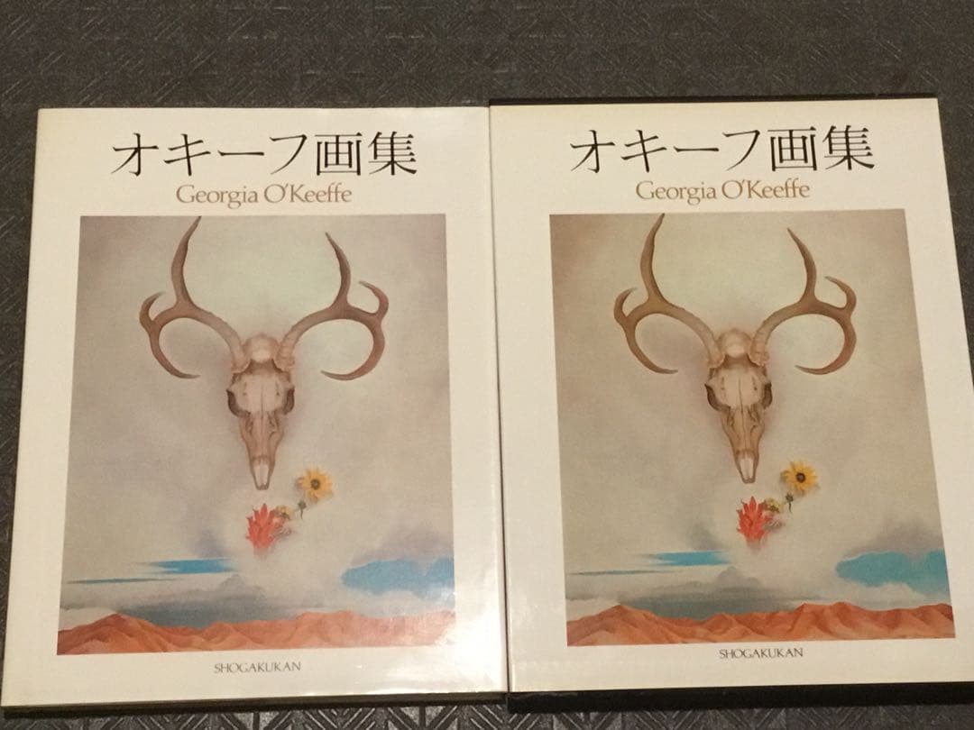 【連休中値下】 ⭕️オキーフ画集 限567 小学館82年刊　定価2万8千　大判函付