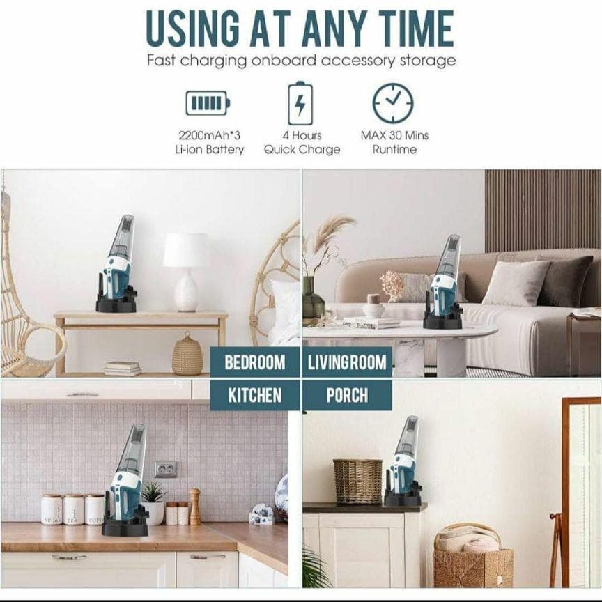 Xoopla XP189ハンディクリーナー用 車 掃除機 充電スタンド a-78