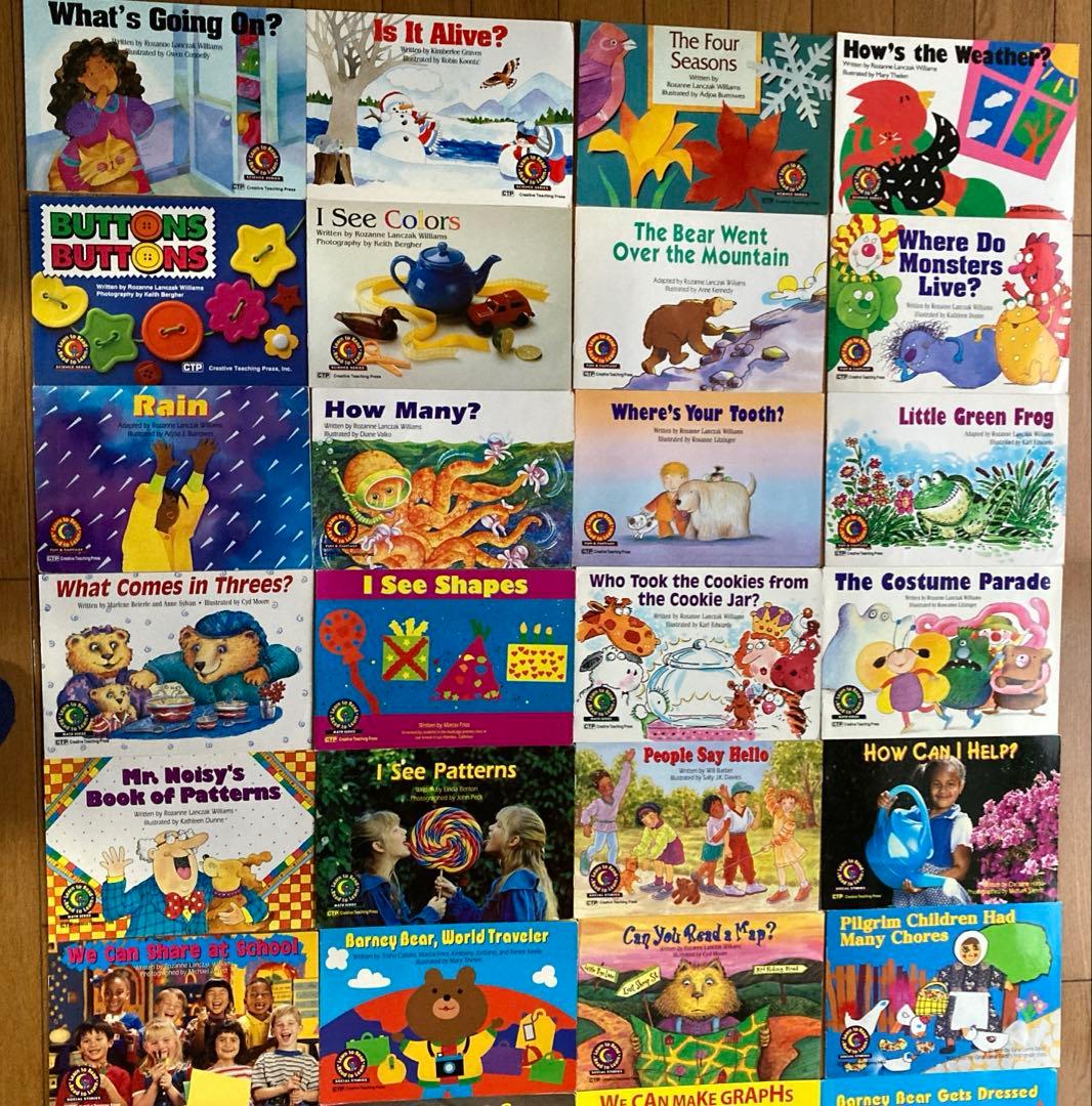 英語 絵本 CTP レベル1 30冊セットCDと赤ちゃんからの英語レッスン本