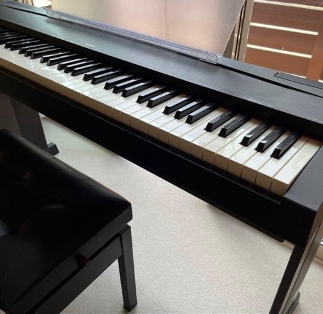 引き取り限定 YAMAHA P-70 電子ピアノ 88鍵盤 ブラック - メルカリ