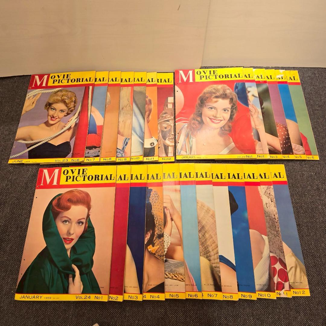 25冊まとめ】 映画情報 映画 雑誌 1958年 1959年 1960年 特典 本