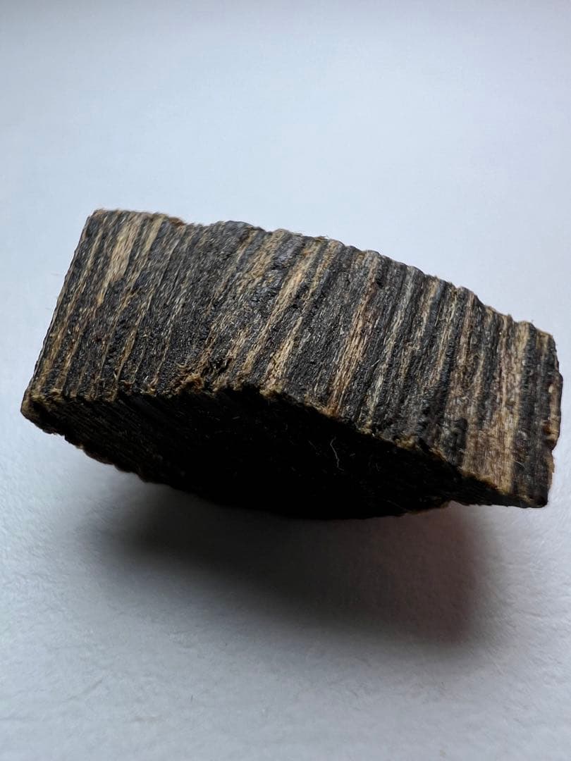 古渡命銘木 貳/二百種名香　真南蛮　銘【吐月】0.681g 香木/沈香/伽羅