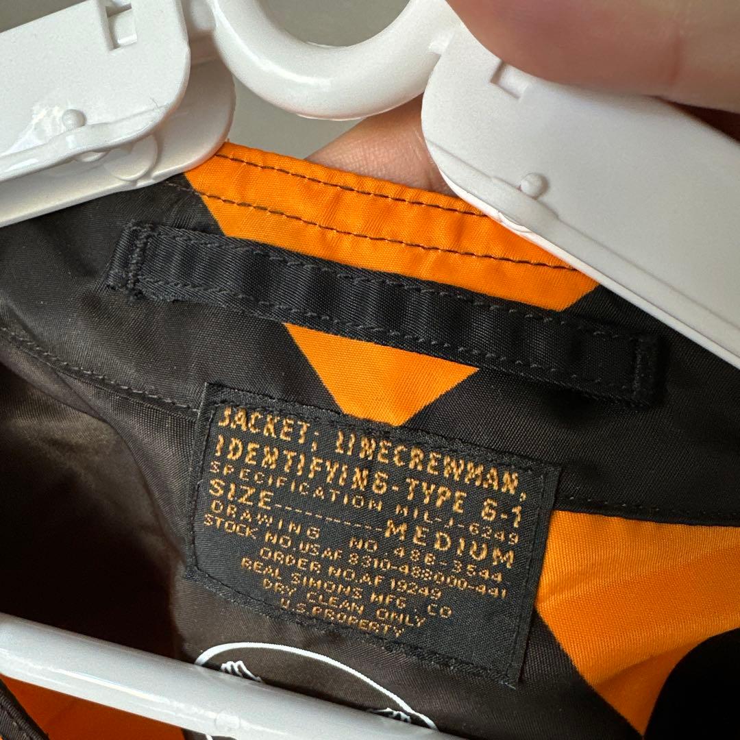 36M USAF G-1LineCrewmanJacketCustomPatch