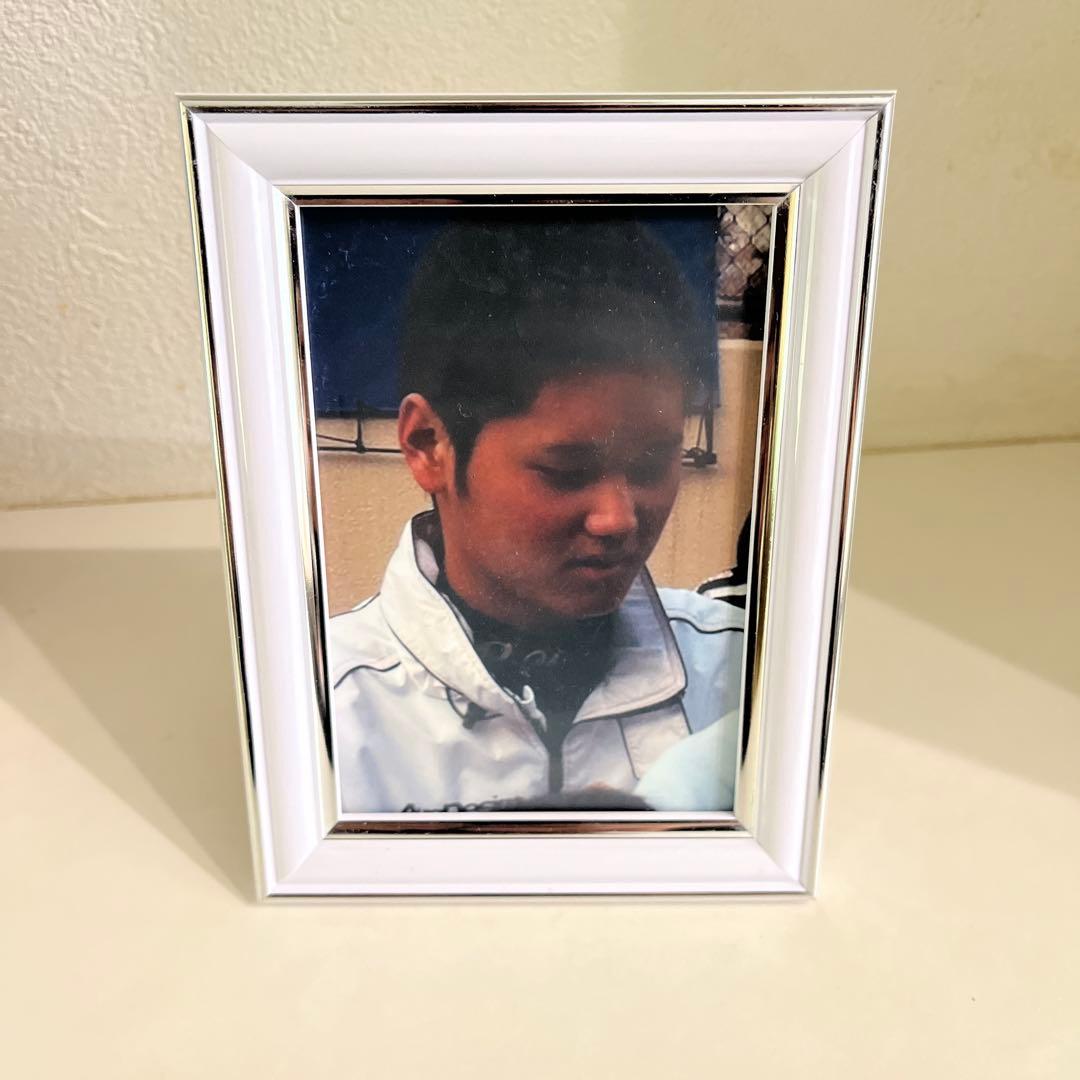 本物証明書 大谷翔平 直筆サイン 日本ハム ルーキーサイン 色紙 写真付