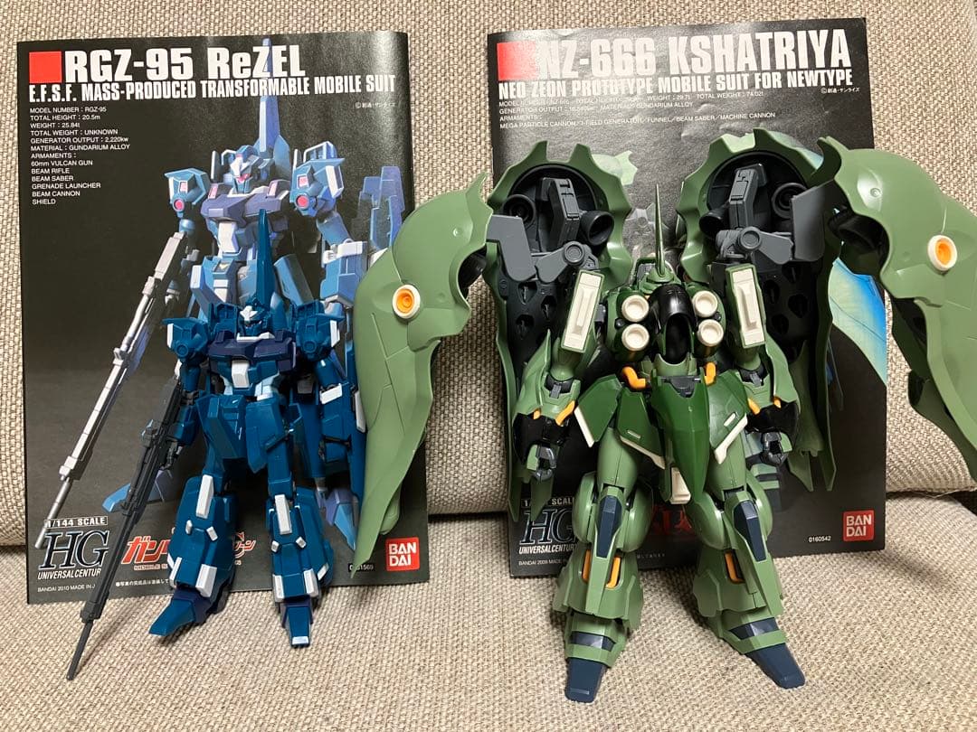 ガンプラ ジャンク セット （HGクシャトリヤ、リゼル、スターク