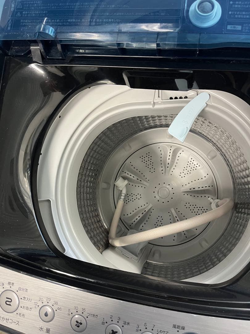 Haier 5.5kg 縦型洗濯機 一人暮らし 2023年製 黒