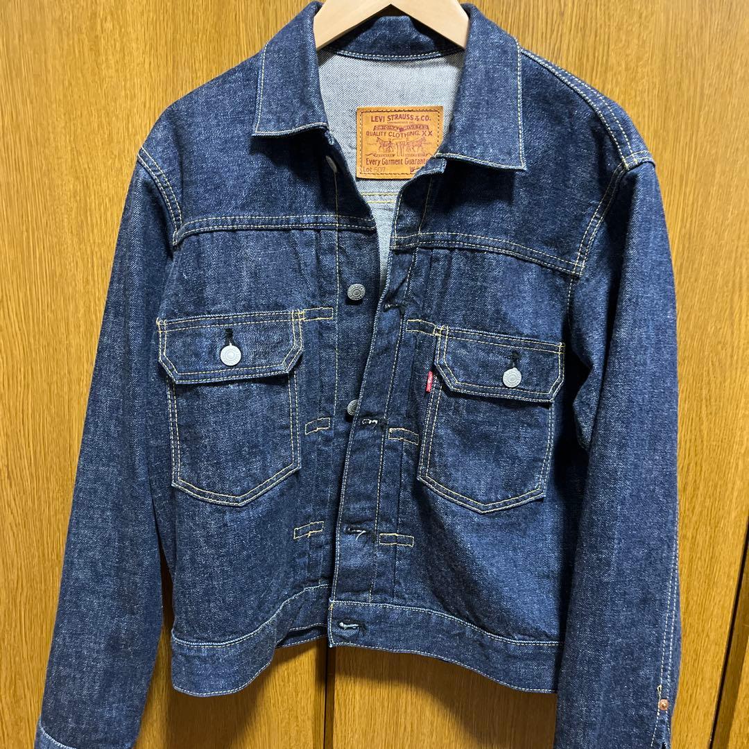Levi's 71507xx BIGE 2nd デニムジャケット 38 美品 - メルカリ