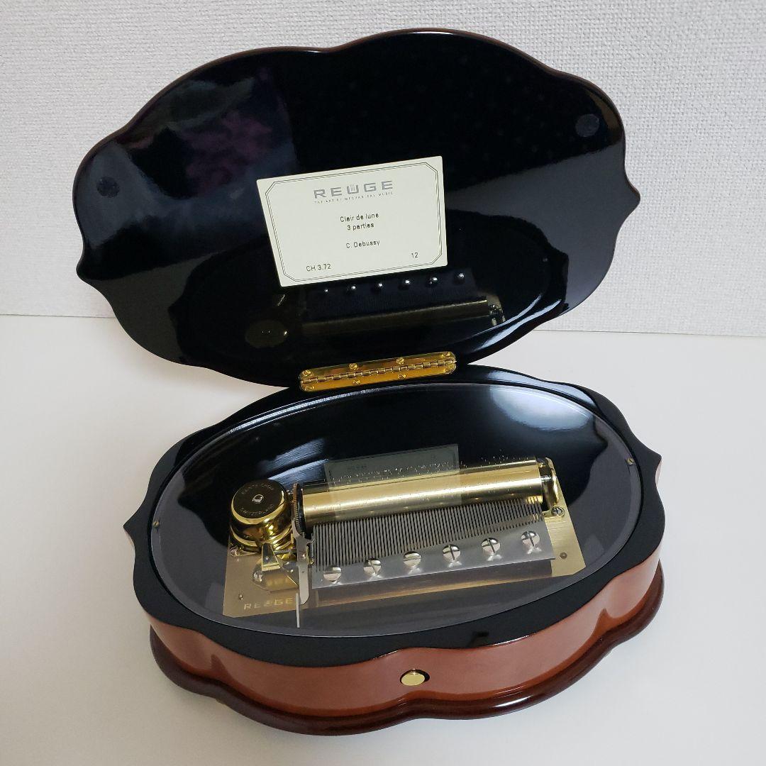 ☆新品☆リュージュ72弁オルゴール 月の光 リーフ型象篏細工 - メルカリ