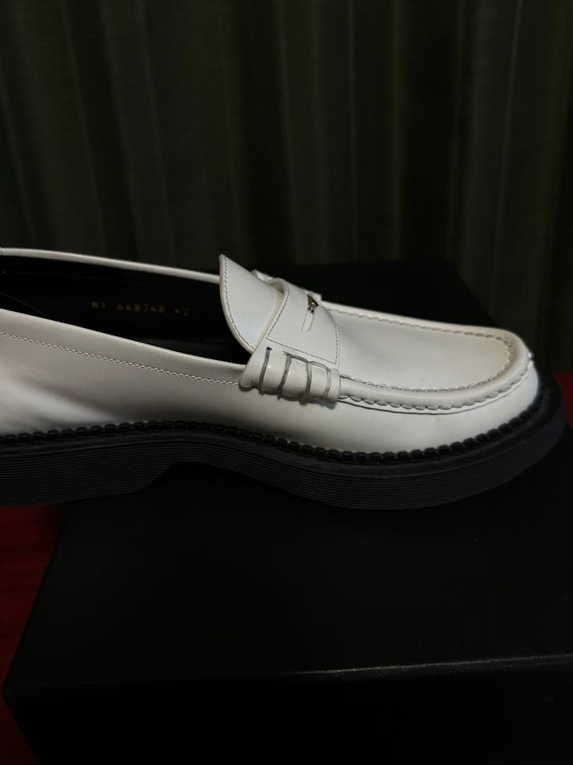 サンローランパリ 21AWテディペニーローファー レザーシューズ - メルカリ