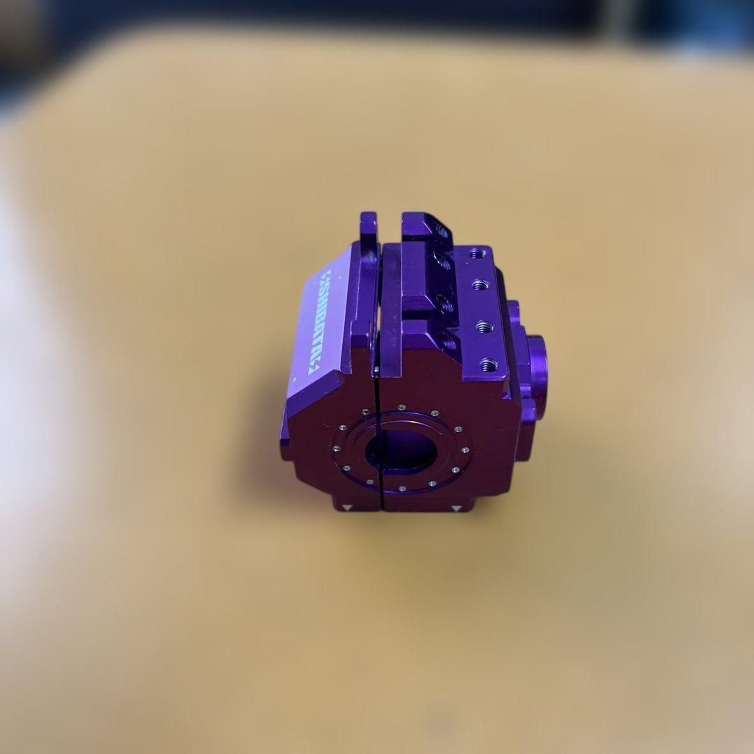 シバタSHIBATA GRK5アルミギヤボックスパープル - メルカリ