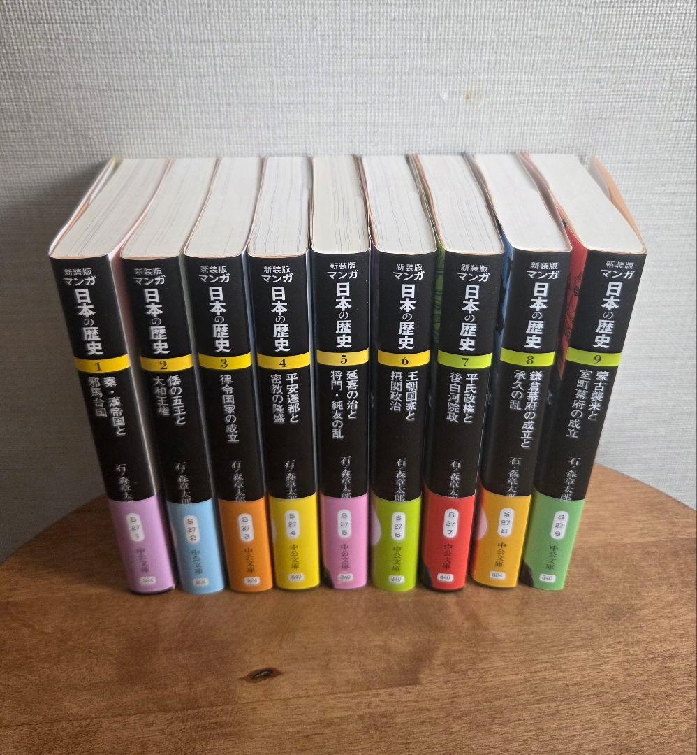 新装版 マンガ 日本の歴史 全27巻 BOXセット 石ノ森章太郎