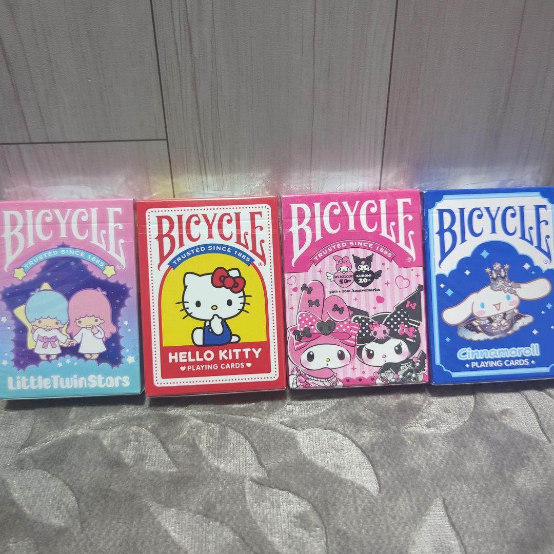 BICYCLE ハローキティ クロミマイメロ シナモロール キキララ - メルカリ
