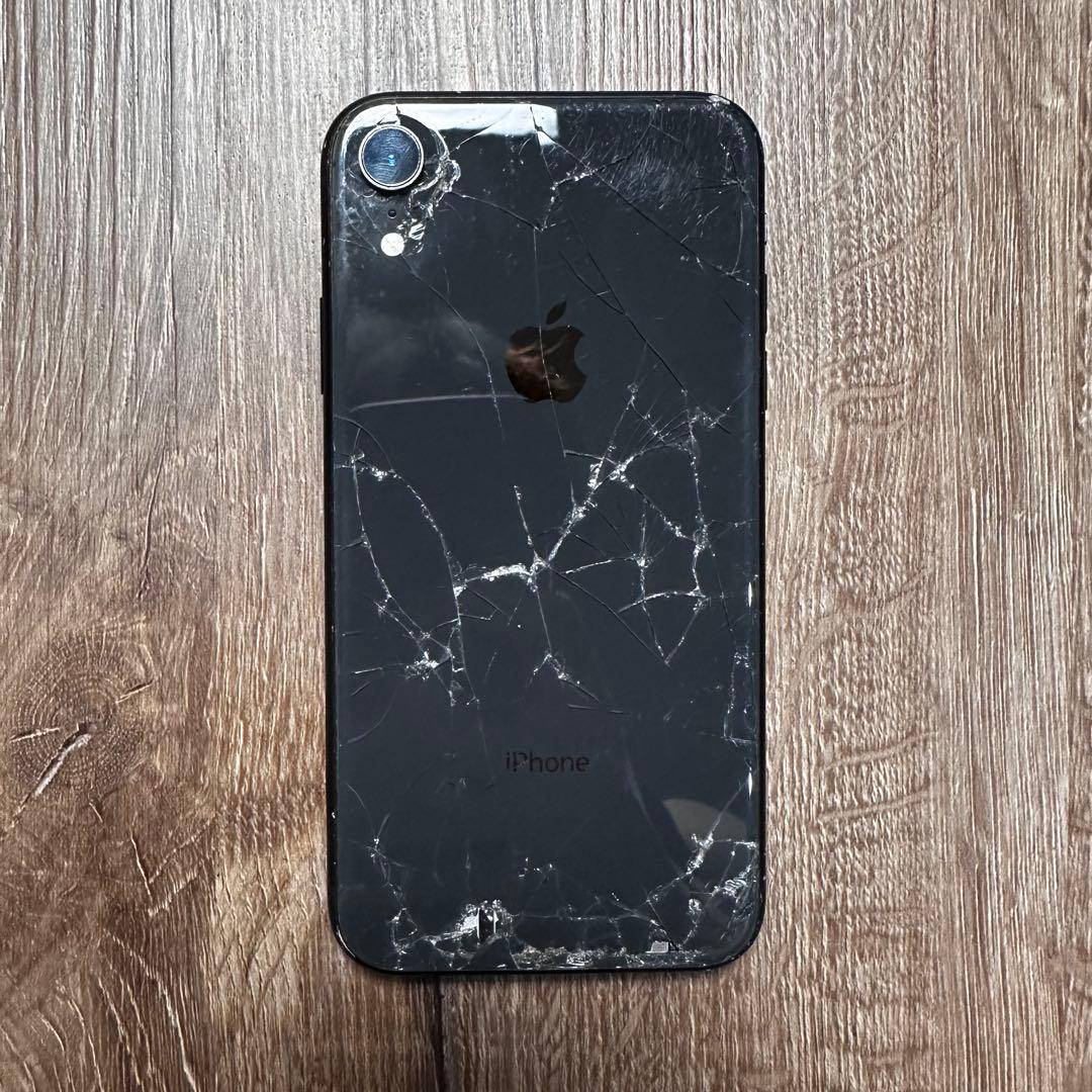 iPhone XR 本体 128GB バッテリー79% FaceID・バイブ故障