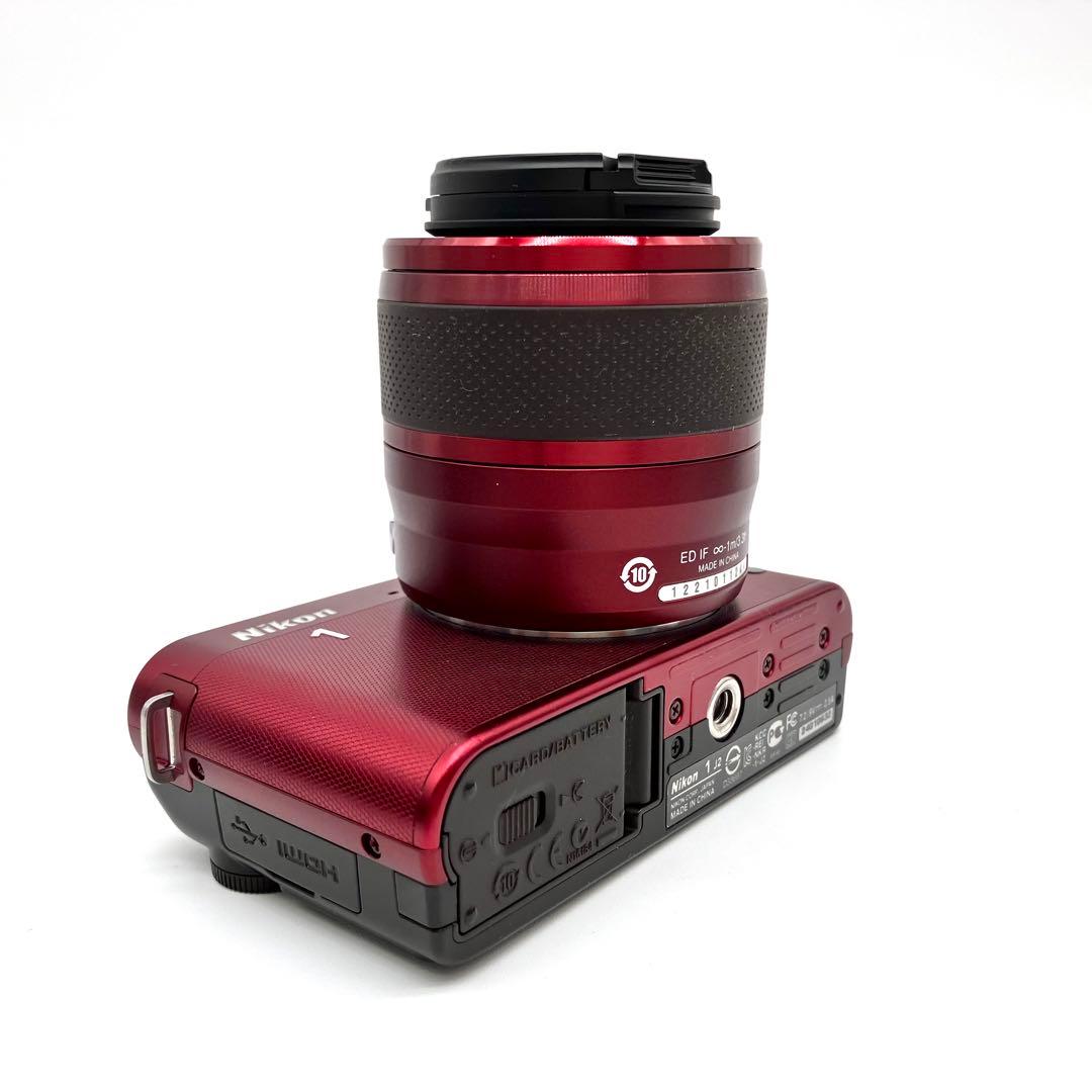 Nikon 1 J2 レッド 30-110mmVRレンズキット - メルカリ