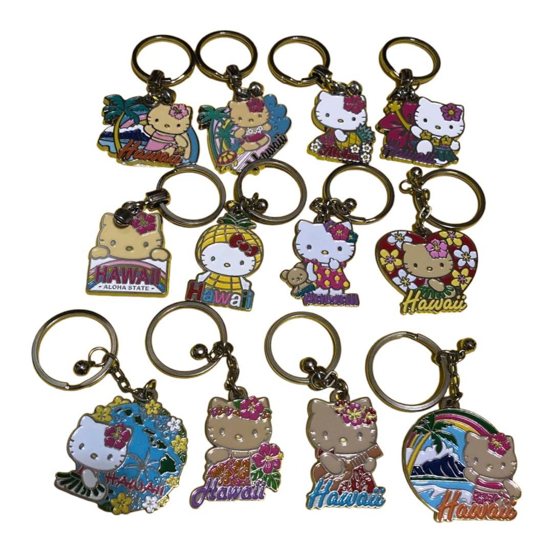 ハローキティ HAWAII ハワイキーホルダー キーリング - メルカリ