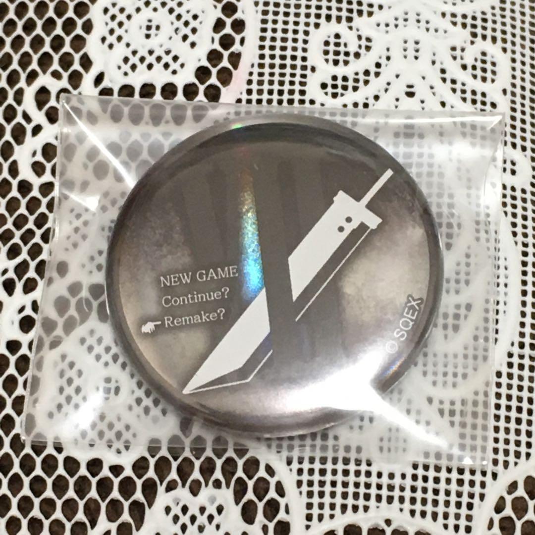 バスターソード 缶バッジ ff7 ff7r リメイク スカイツリー ホロ 限定