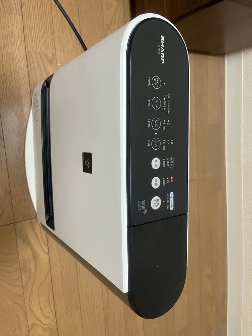 SHARP 加湿セラミックファンヒーター HX-RK12-W 2022年製 - メルカリ