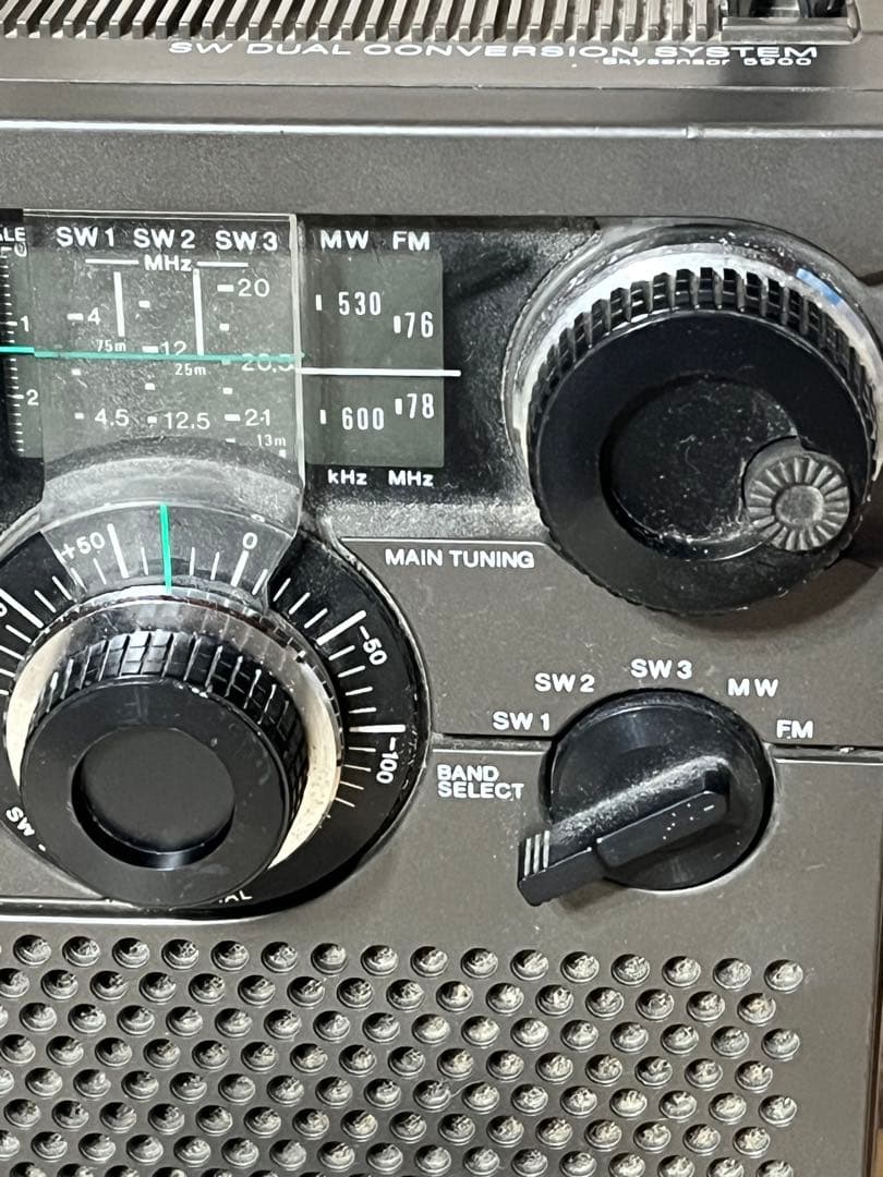 SONY ICF-5900 BCLラジオ／スカイセンサー FMラジオ動作確認済み