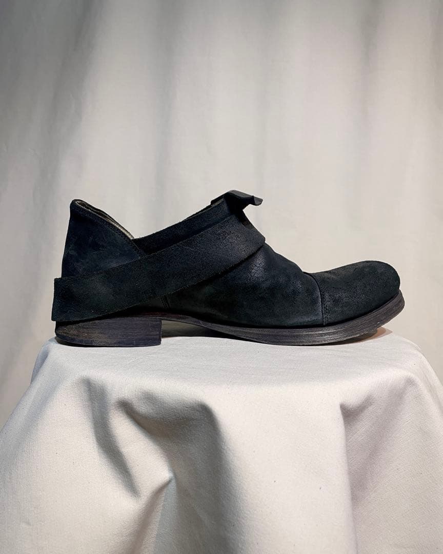 靴 m.a+ maurizio amadei -Cordovan Low Boots