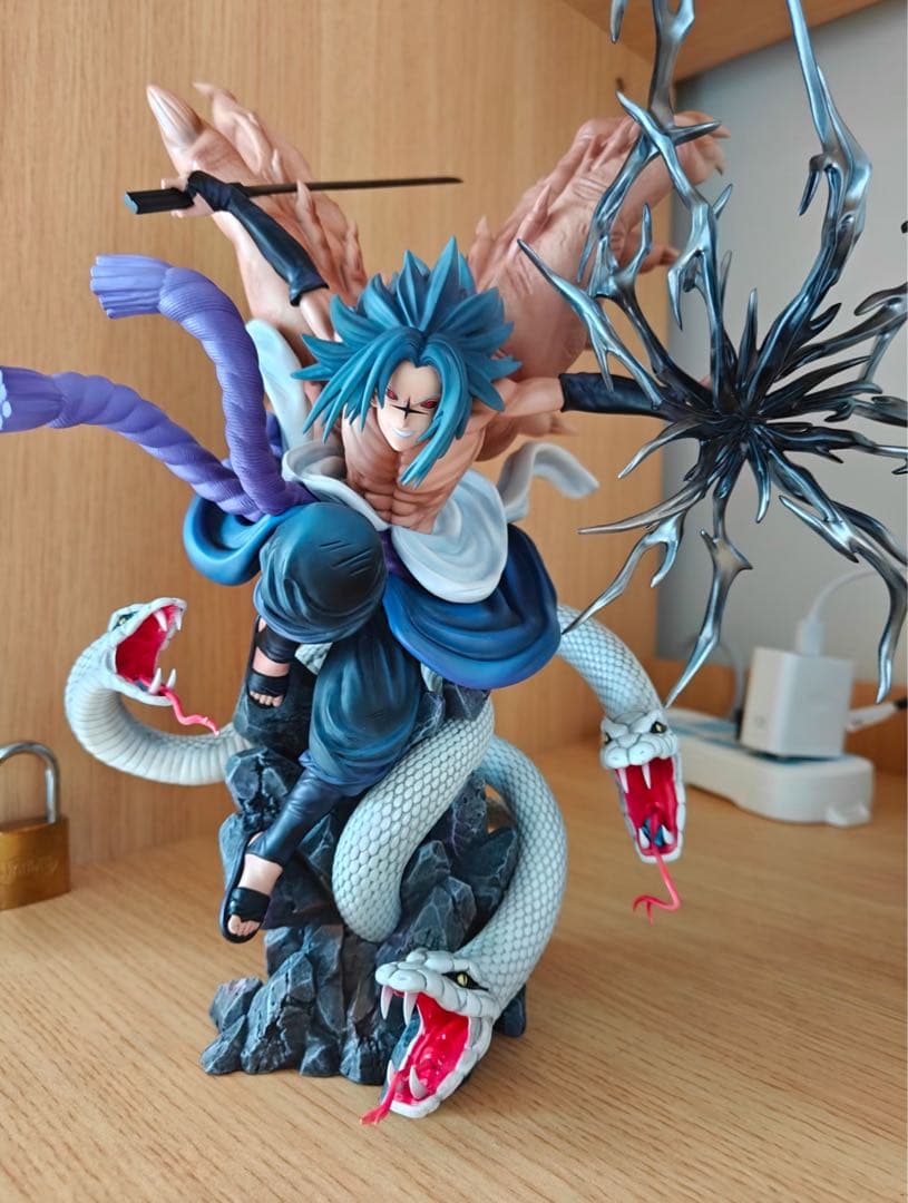 NARUTO -ナルト- サスケ【日の呪印】フィギュアガレージキット1/8