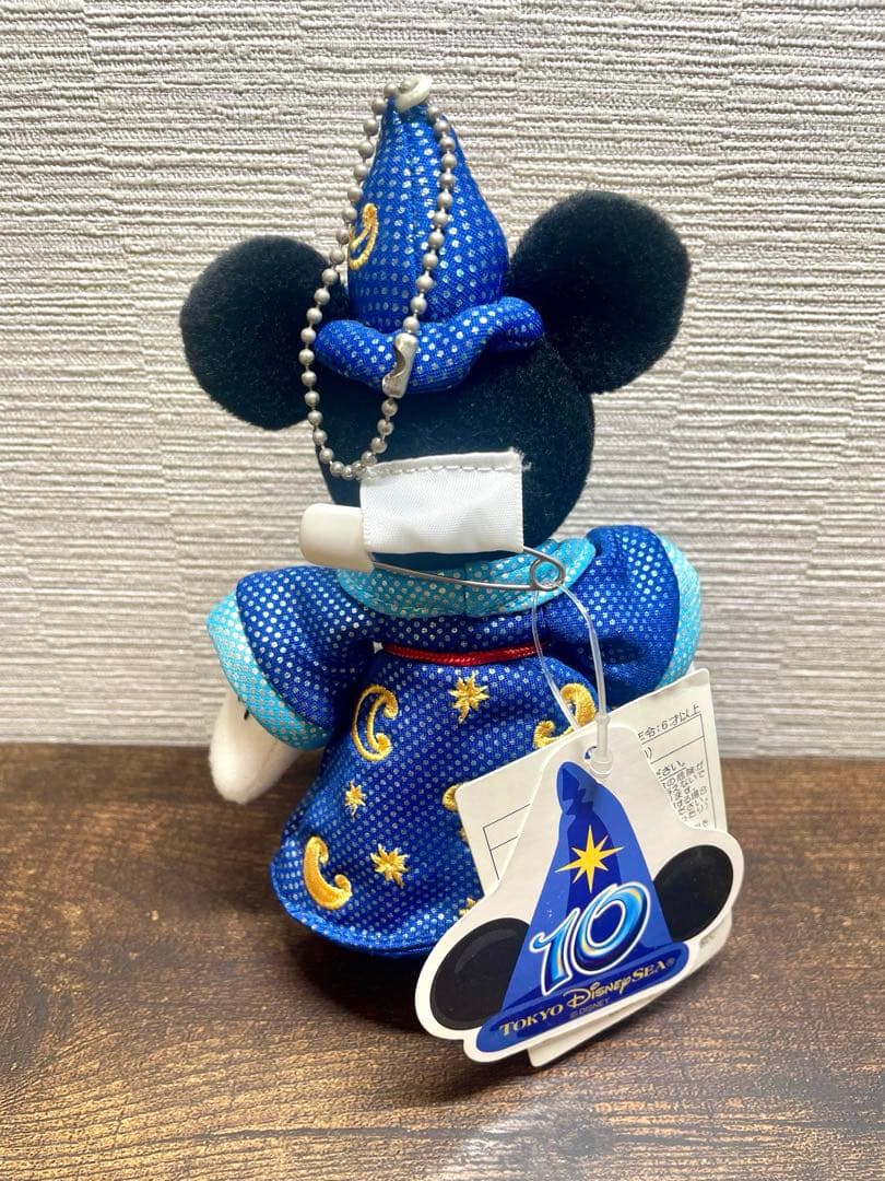 新品未使用】東京ディズニーシー10周年ミッキーマウス ぬいぐるみ