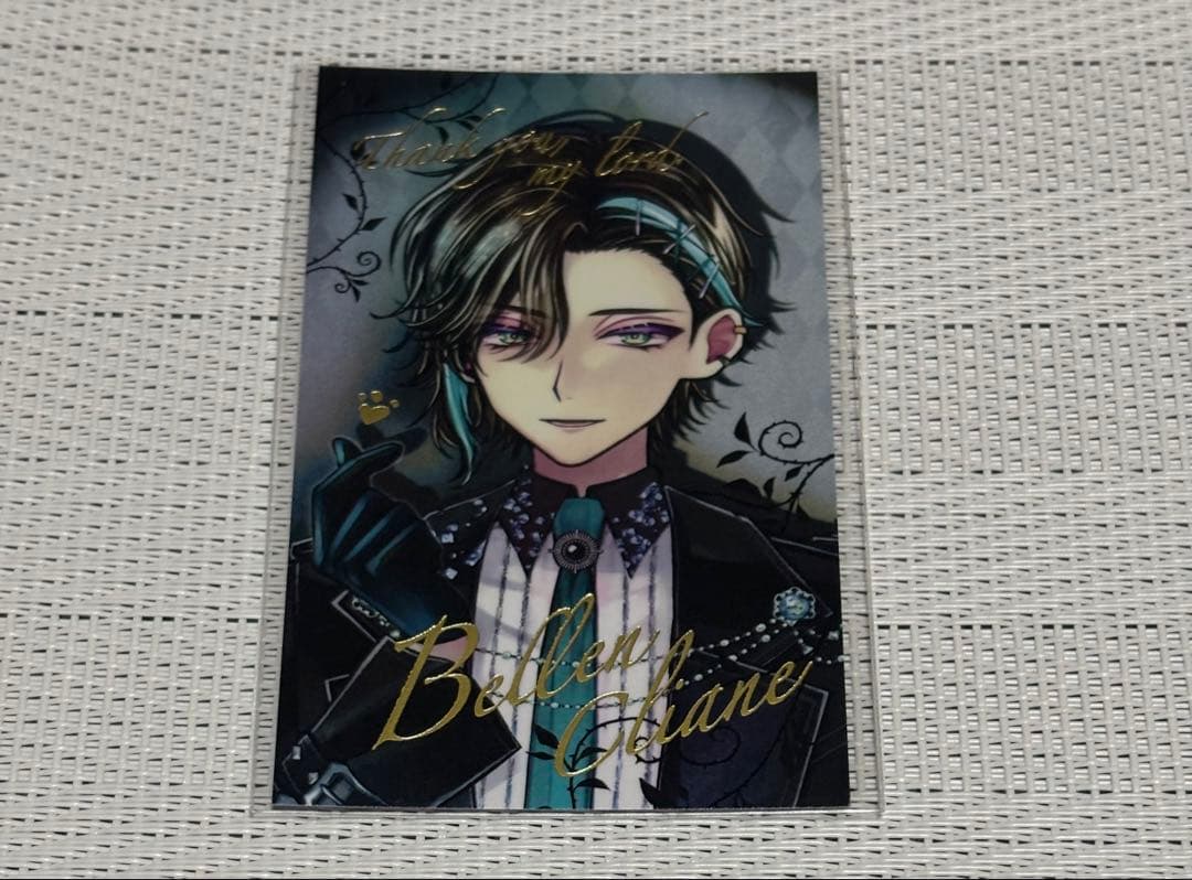 悪魔執事と黒い猫 あくねこ バレンタイン トレカ風カード 箔押し