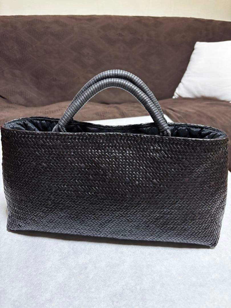 タイムセール‼️かごバック　【ギャラリー凛】　ブラック The Bagmati｜カゴバッグ アラログ コーチ レザー bbk19-11-yo - Piu