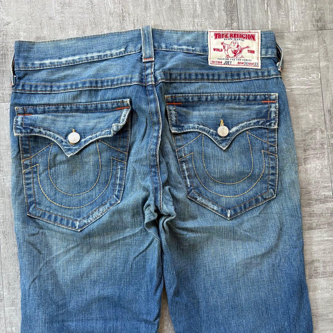 TRUE RELIGION joey フレア 34 ⭐️IO着用 - メルカリ