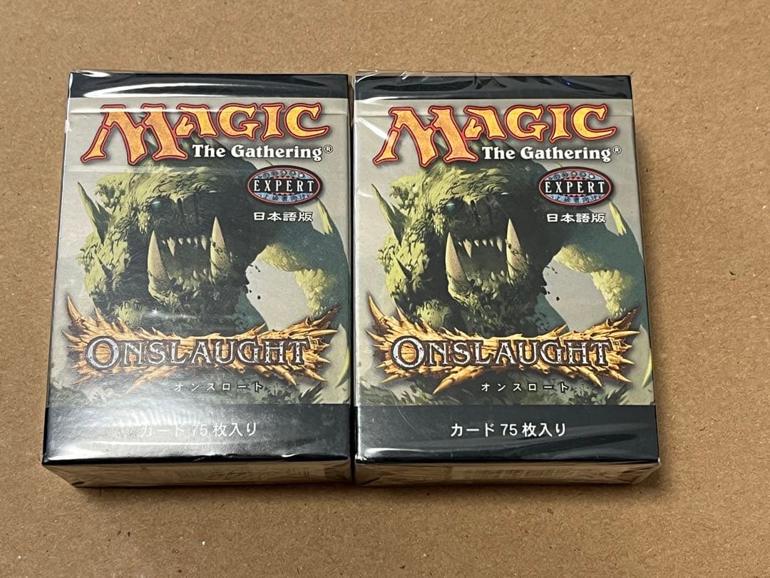 MTG 絶版 未開封 オンスロート トーナメントパック×2 日本語 MTG 絶版 未開封 オンスロート トーナメントパック×2 日本語 MTG 絶版