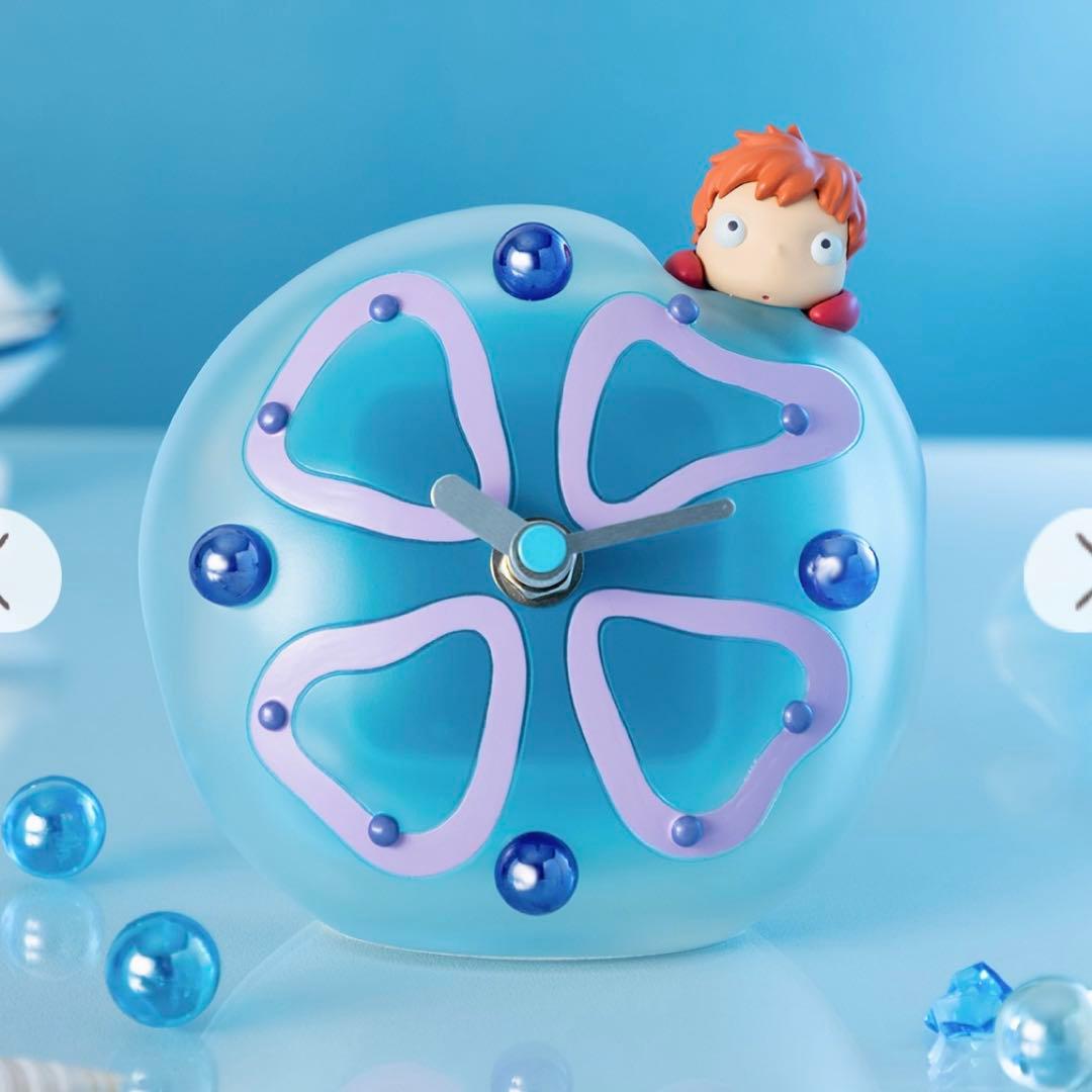 崖の上のポニョ ポニョのクラゲ置時計 ジブリ - メルカリ