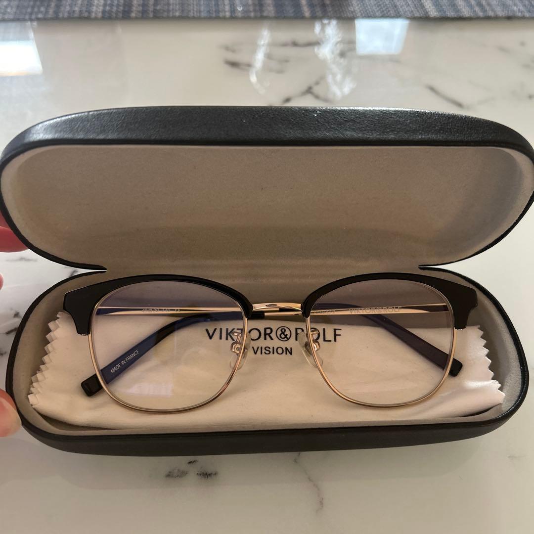 VIKTOR & ROLF メガネ（ケース・フロス付）度なし - メルカリ