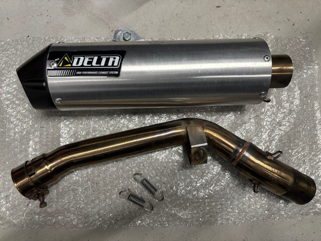 DELTA バレル4 WR250R/X用 DELTA（デルタ） バレル4サイレンサー WR250X WR250R YAMAHA ヤマハ