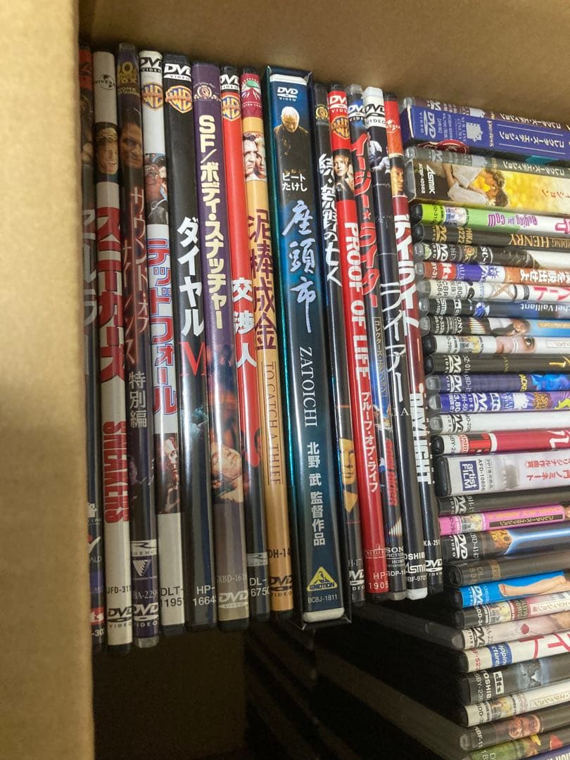 k) 洋画などDVD150枚以上セット②