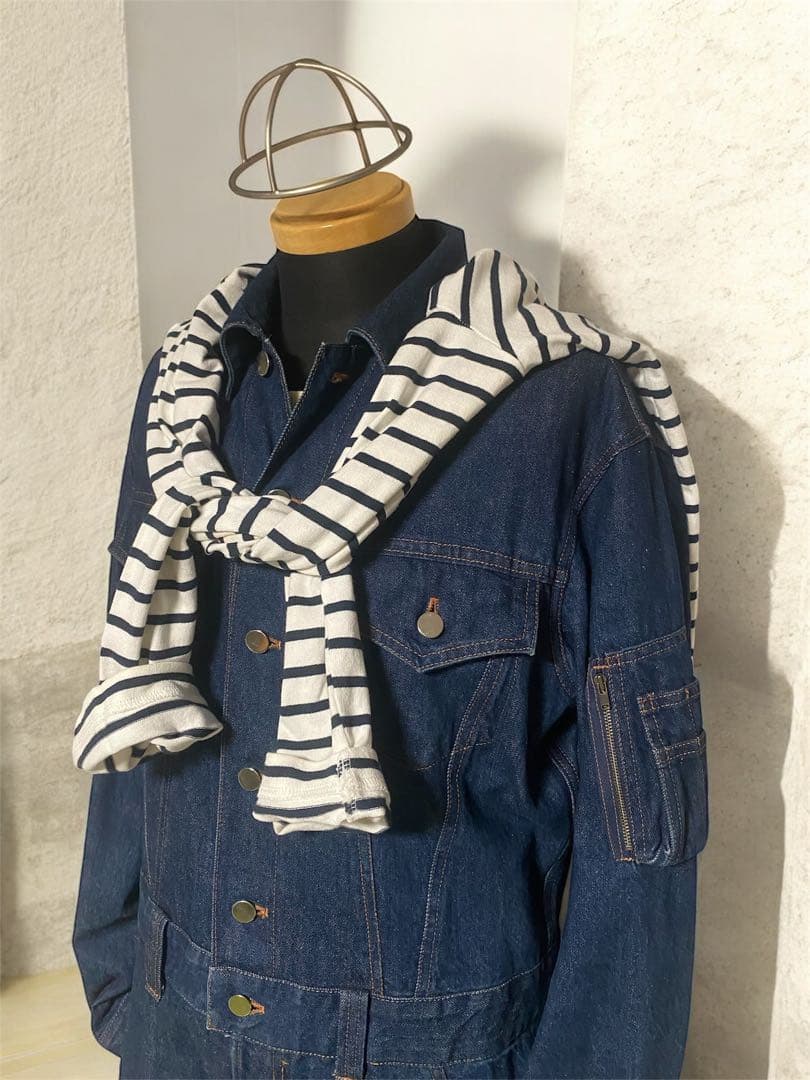 KEITA MARUYAMAケイタマルヤマ デニムオールインワン つなぎ M