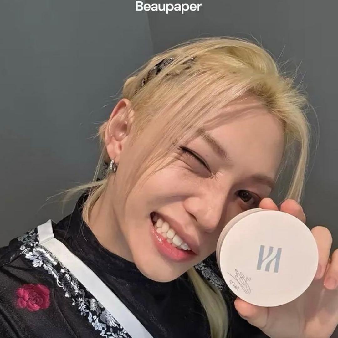 スキズ フィリックス コラボ ファンデーション サイン入り - メルカリ